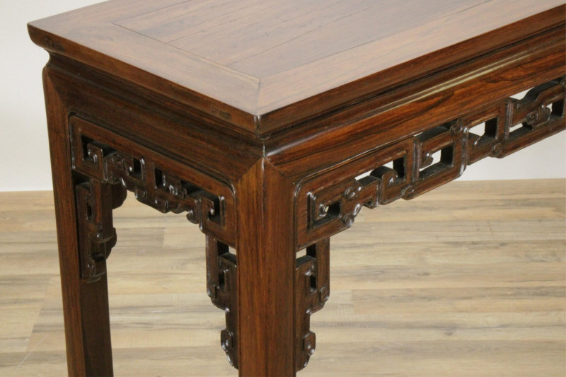 Chinese Wooden Carved Alter Table