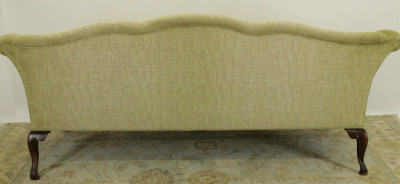 George II Style Wood Upholstered Sofa