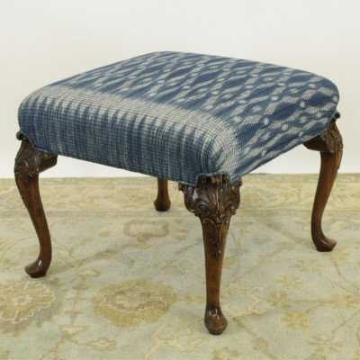 Image for Lot George III Style Oak Bench