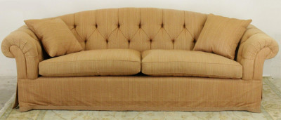 Image for Lot Custom Contemporary Upholstered Sofa