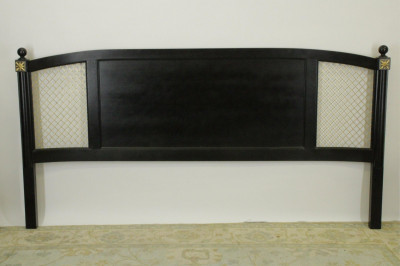 Image for Lot Hollywood Regency Style King Headboard