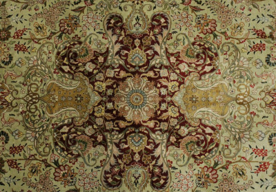 Sino-Hereke Silk Carpet