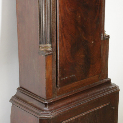 Georgian Lassell-Park Mahogany Tall Case Clock