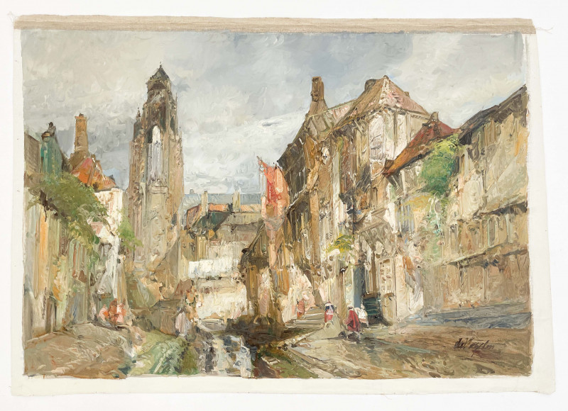 Jan de Vogel - Cathedral by Canal