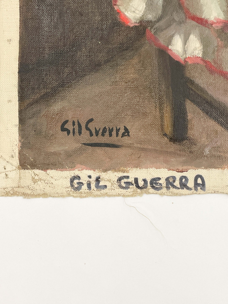 Enrique Gil Guerra - Spanish Girl Playing Guitar