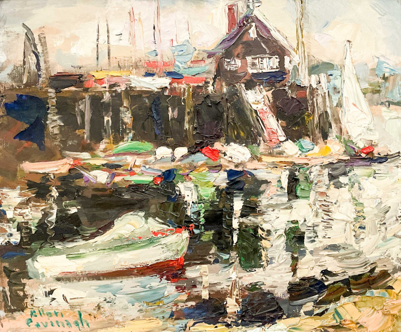 Ellen Cavanagh - Tuna Wharf in Rockport, Massachusetts