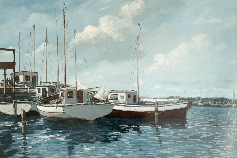 Scott Duncan - Ships In Harbor
