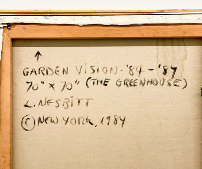 Lowell Nesbitt - Garden Vision (The Greenhouse)