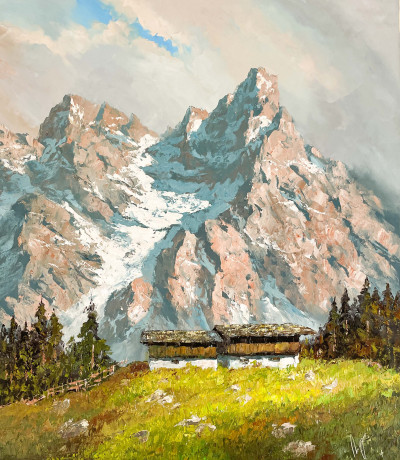 Image for Lot Herbert August Uerpmann - Alpine Majesty