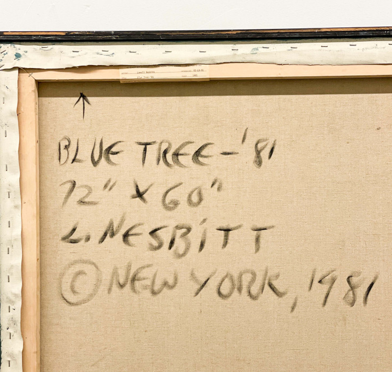 Lowell Nesbitt - Blue Tree