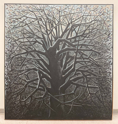 Lowell Nesbitt - Winter Tree