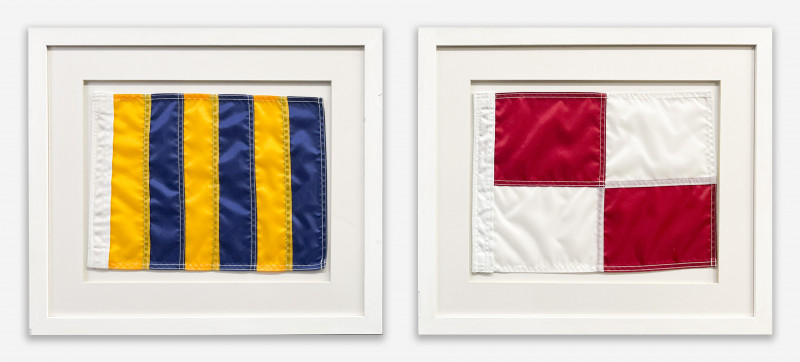 Group of 4 Maritime Flags