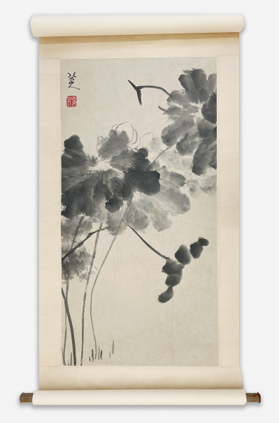 Image for Lot A Chinese Scroll Painting