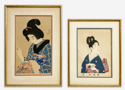 Six Japanese Prints