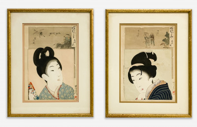 Six Japanese Prints
