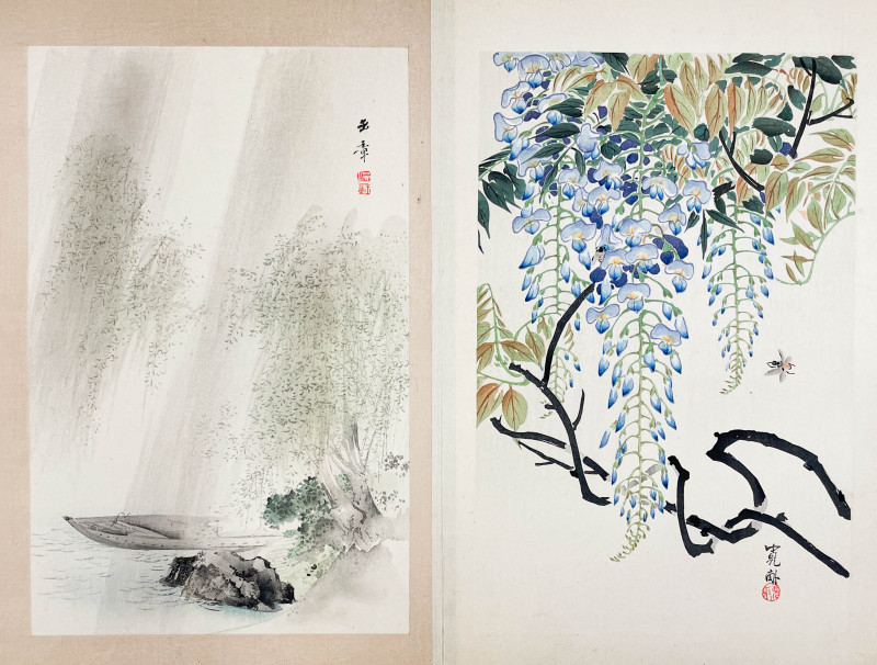 Toshihide Migita - Ehon Album with Scenes of Folklore and Nature