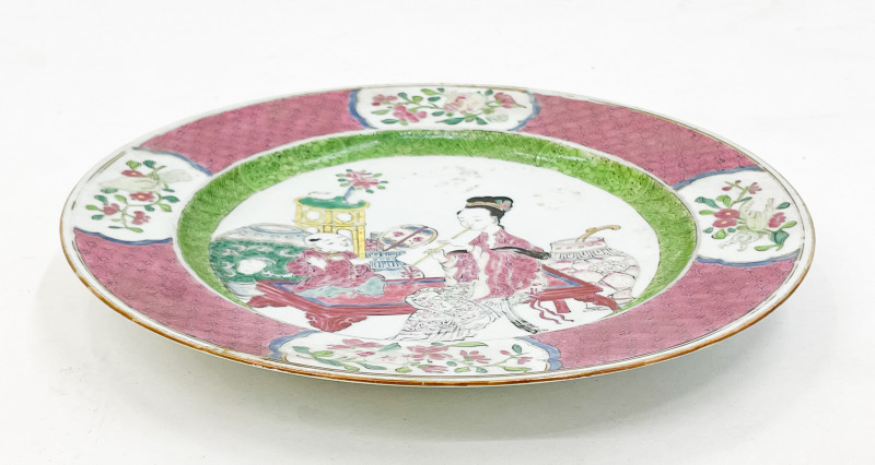 Chinese Export Famille Rose Dish
