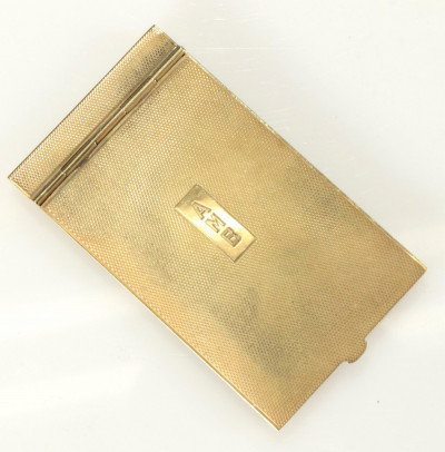 Vintage 14K Yellow Gold Card Case