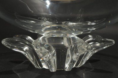 Steuben Crystal Pedestal Bowl