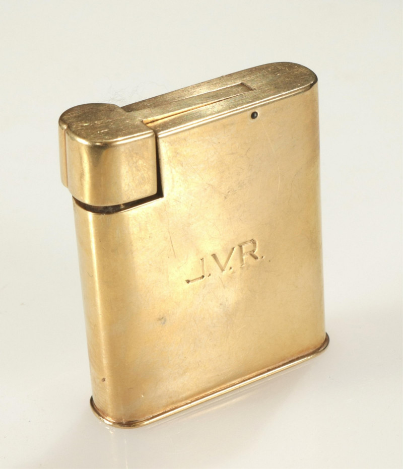 Vintage French 18K Yellow Gold Lighter