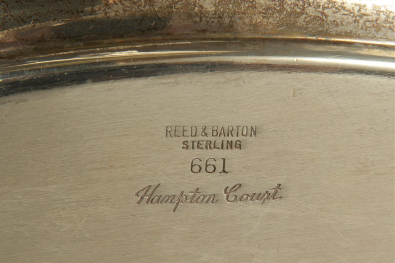 Reed & Barton Hampton Court Sterling Tea Tray