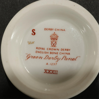 Royal Crown Derby Porcelain Dinner Service