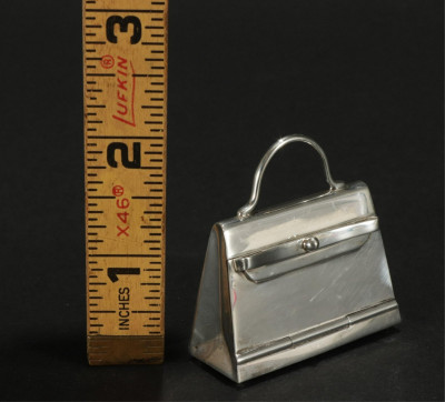 Hermes Sterling Silver Miniature Kelly