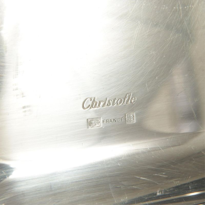 Christofle Two Handle Silverplate Tray