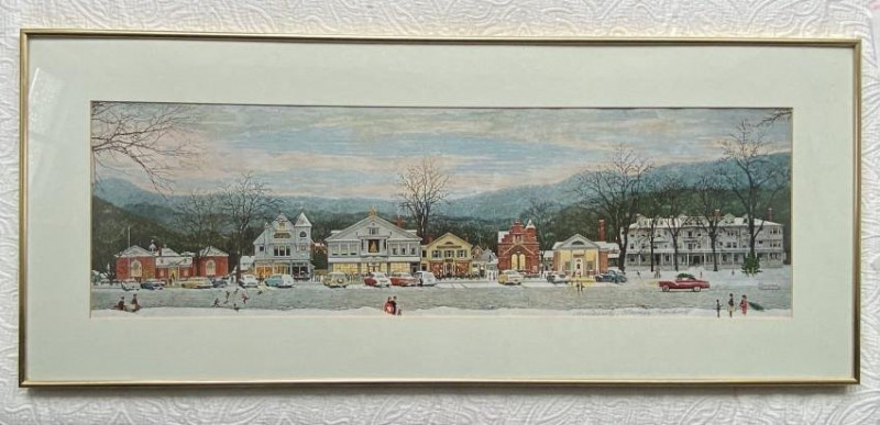 Norman ROCKWELL [Home for Christmas], print, signed
