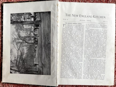 Image for Lot A. BARROWS & others. New England Kitchen Magazine 1894