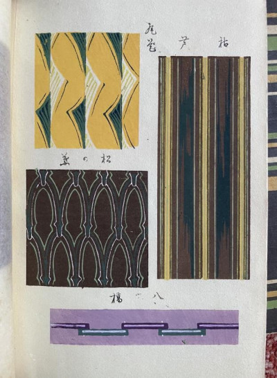 Furuya KORIN [ Two Catalogues of fabric designs ]