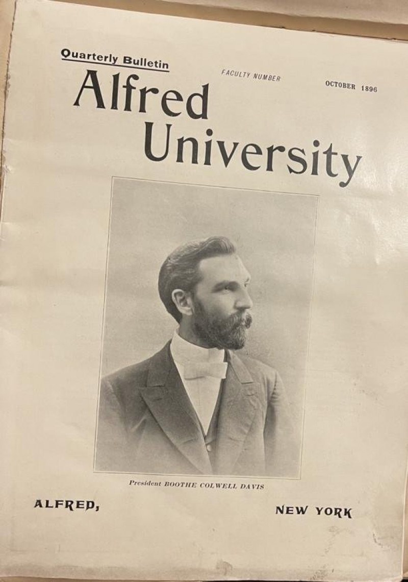 [SCRAPBOOK] Alfred Univ & Emerson Coll. of Oratory, etc