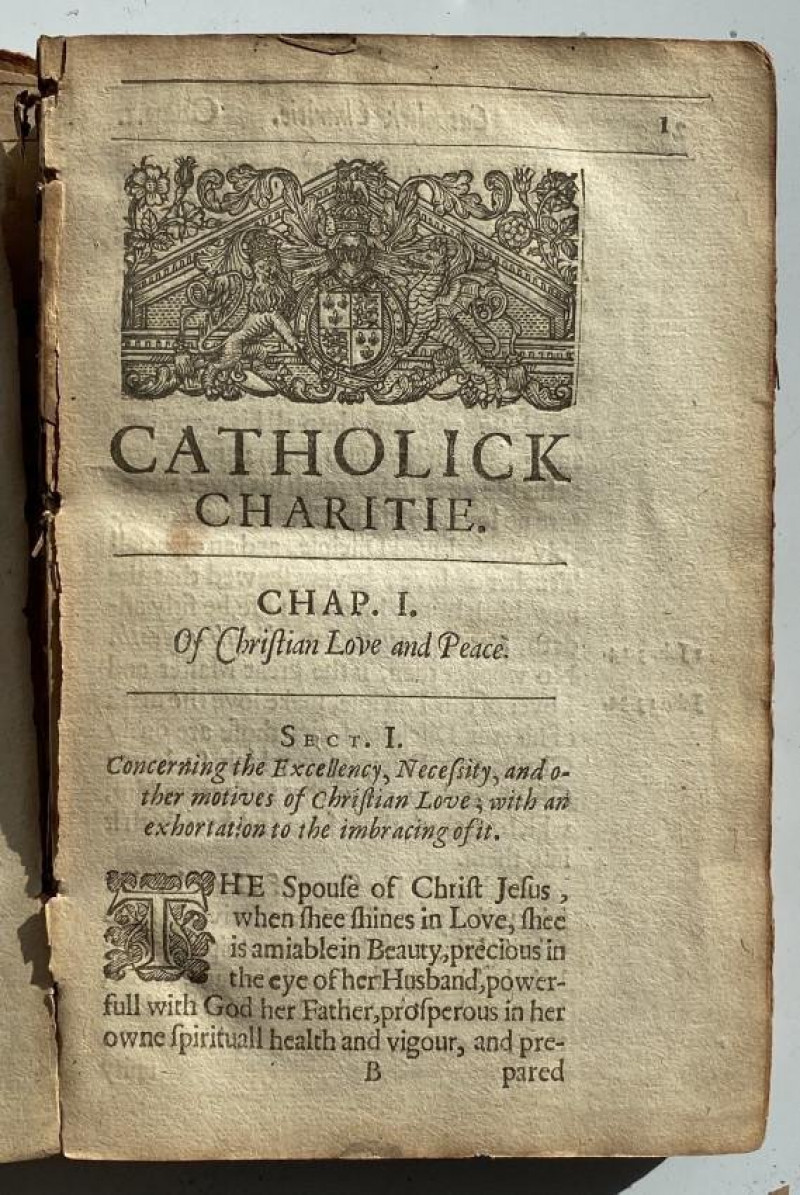 F. ROUS [ANTI-CATHOLIC:] Catholick Charitie 1641