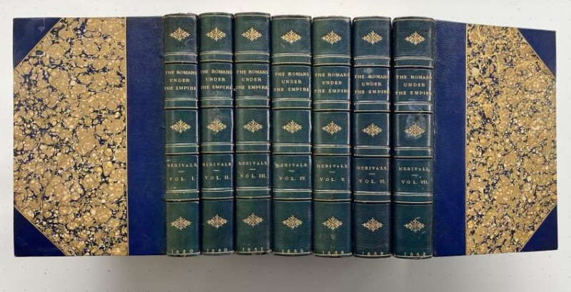 BINDING MERIVALE A History of the Romans 7 vols 1850-62
