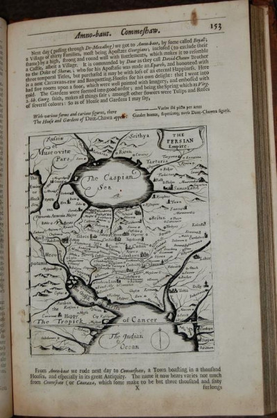 Sir T. HERBERT Travels into Africa & Asia 1677 4th ed