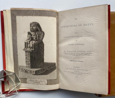 BINDINGS [3 vols. on EGYPT, one EXTRA-ILLUSTRATED]