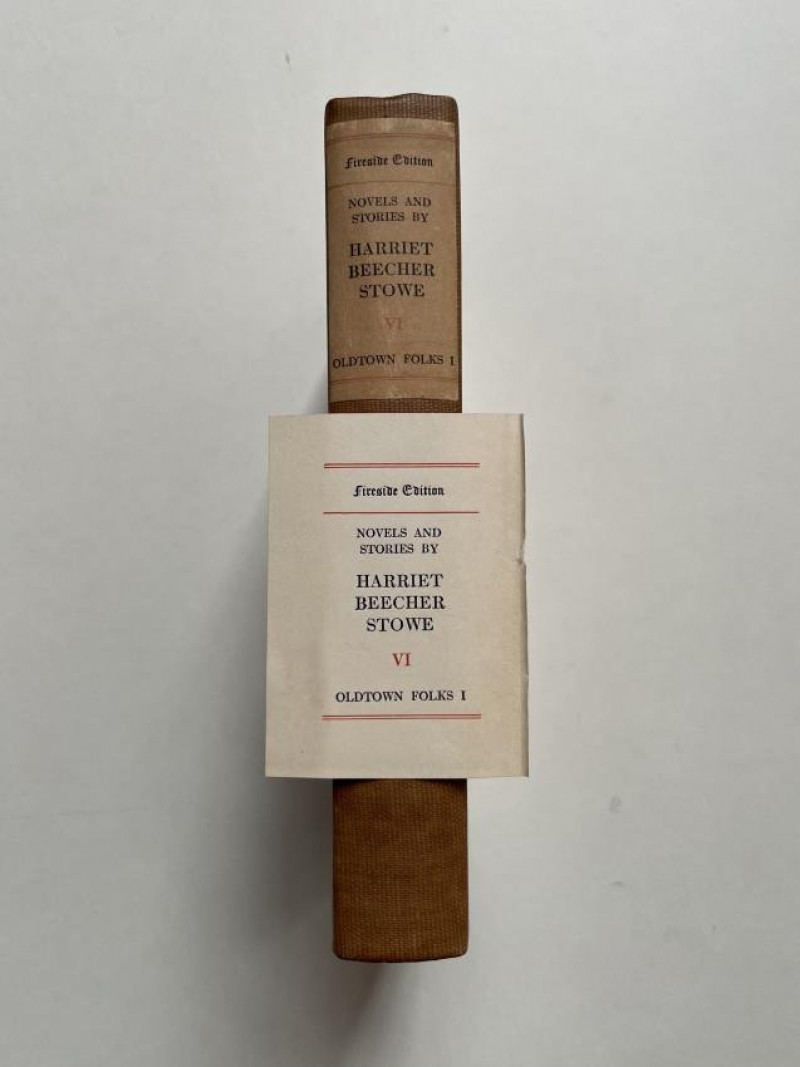 H.B. STOWE Novels & Stories, 9 volumes, Fireside Ed.