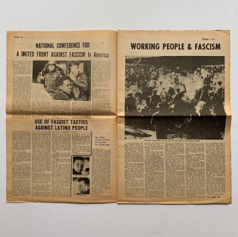 Anti Fascist Front, Vol 1, No 1, 1969 - all published