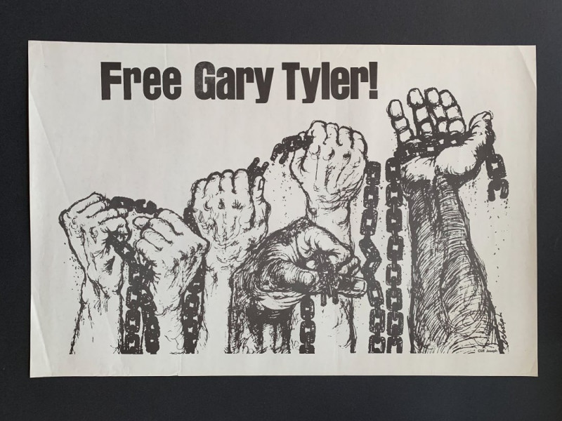 Cliff JOSEPH Free Gary Tyler! [late 1970s poster]