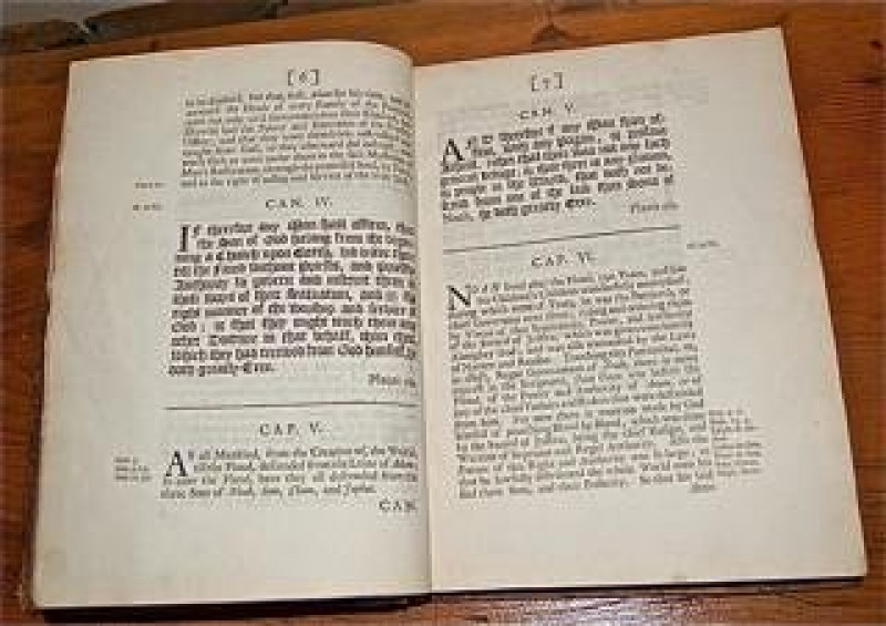 Bishop OVERALL Convocation Book 1606 1st ed