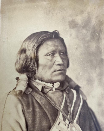 W.H. JACKSON [Yamapi, a runner for Chief Ouray]