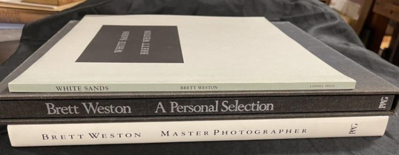 Brett WESTON [PHOTOGRAPHY] 3 titles on or by Weston