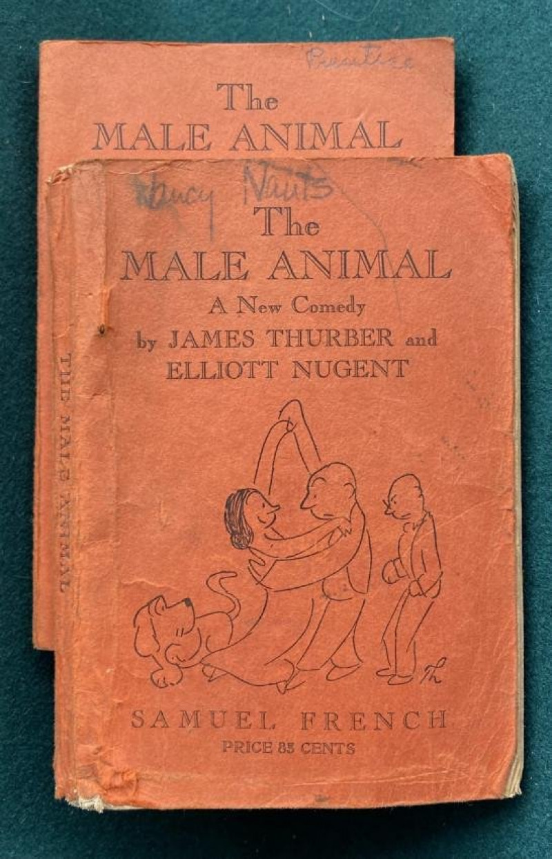 THURBER Male Animal (3 assoc. copies) + program