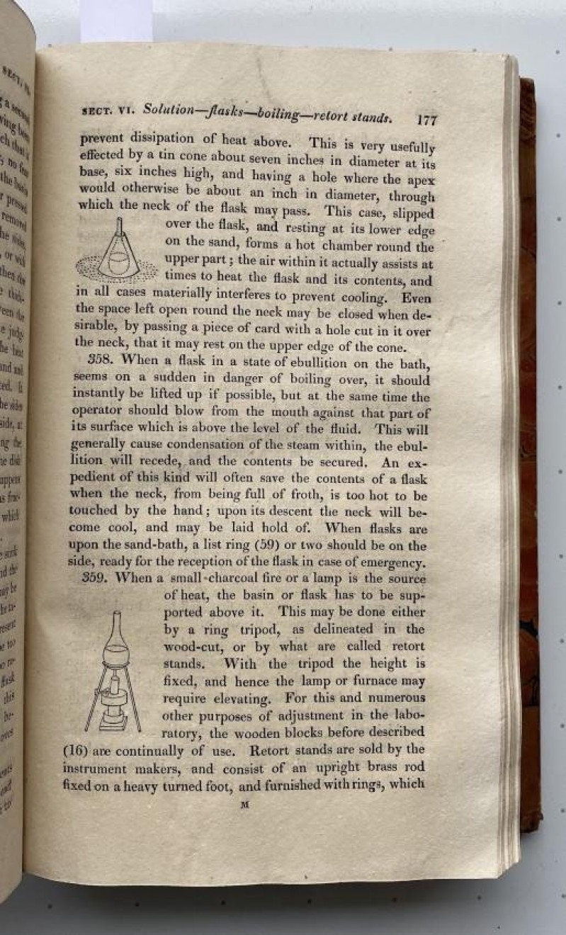 M. FARADAY Chemical Manipulation 1st ed 1827