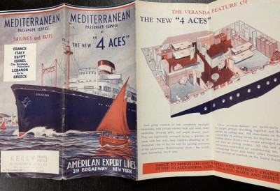 [GRAPHIC ARTS] 5 travel brochures, most from the 1930s