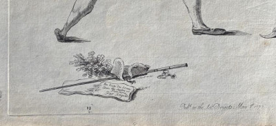 William AUSTIN [3 etchings, 1 featuring Julius Soubise]