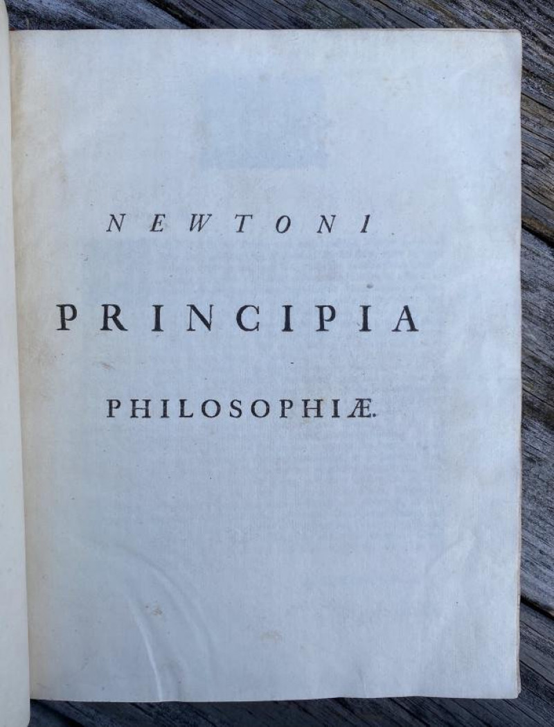 Isaac NEWTON Principia Mathematica 3rd ed