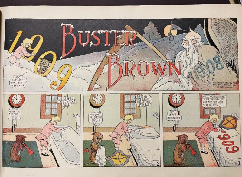 BUSTER BROWN the Busy Boy. Cupples & Leon, 1909