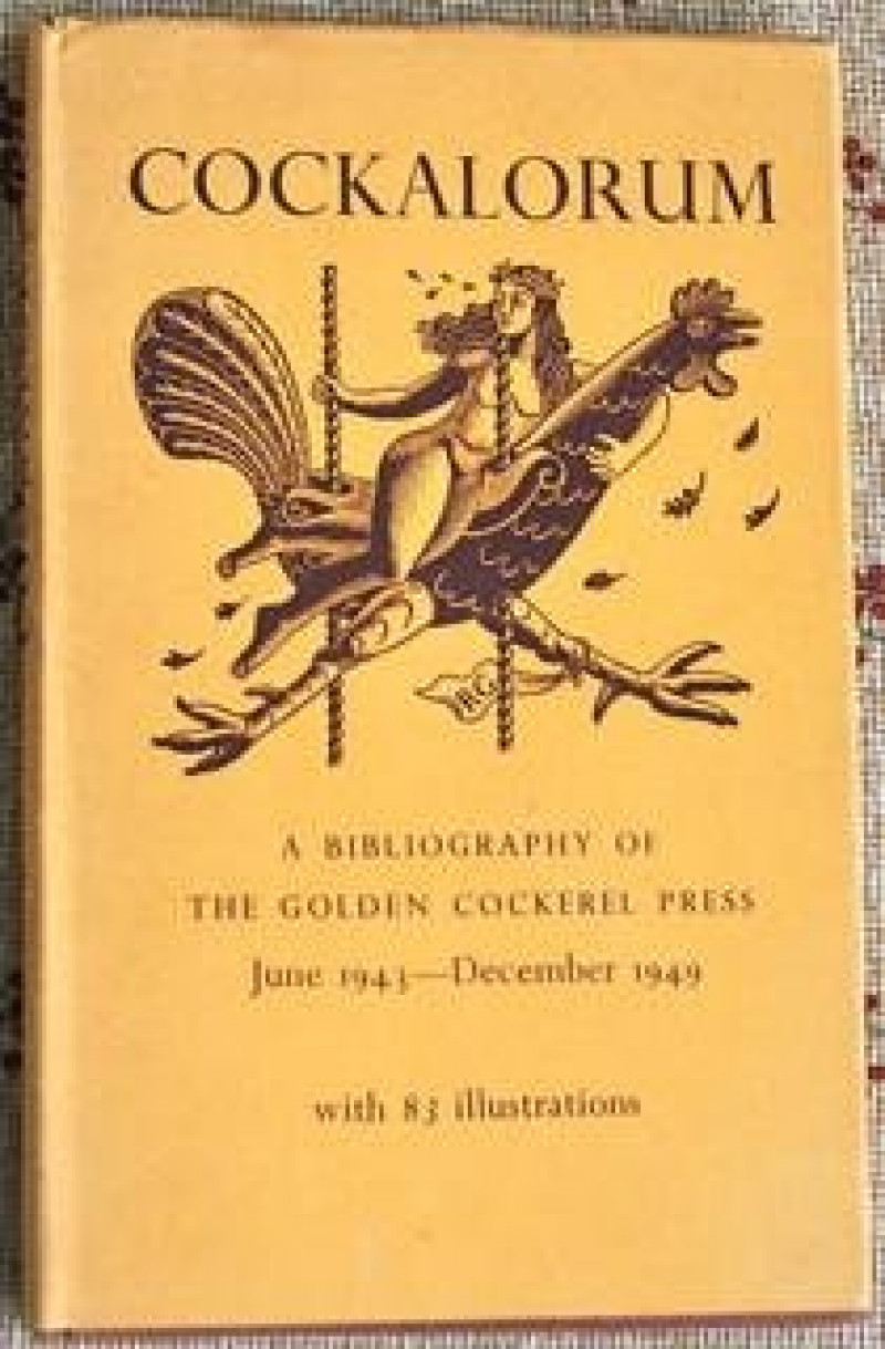 SANDFORD Complete Bibliography Golden Cockerel Press