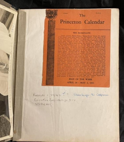 D.P. KREER Psychology in Tennis Thesis Princeton 1941